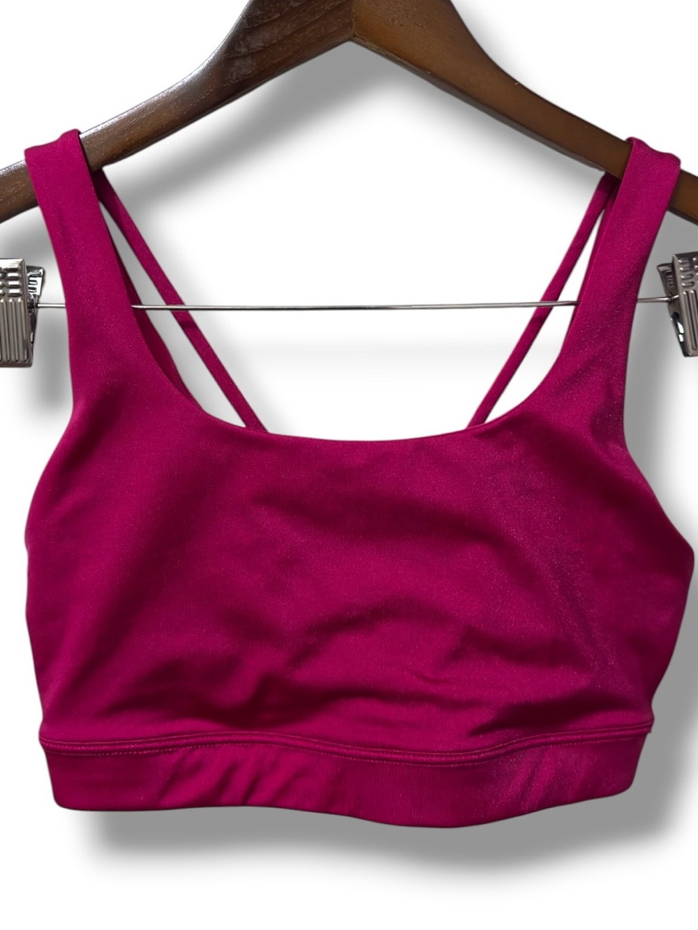Athleta | NWOT Bright Magenta Matching Workout Set (Sports Bra + Leggings) XS/S - Picture 3 of 14